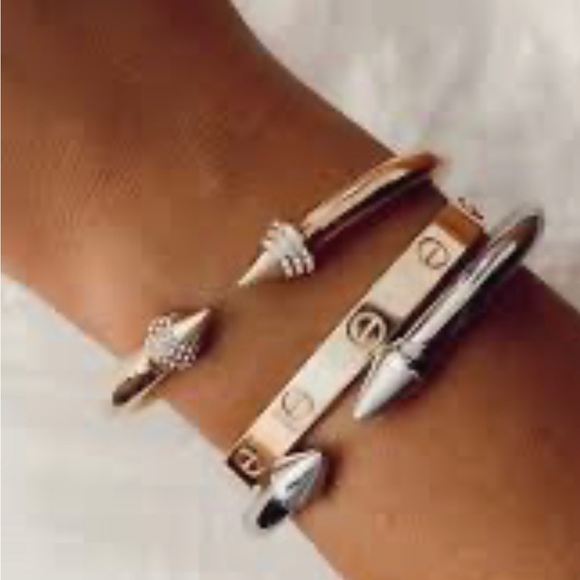 Vita Fede Jewelry - Vita Fede Titan Cuff Bracelet preowned silver tone metal